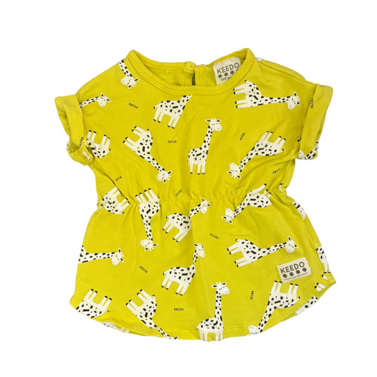 0-3M Giraffe dress - Keedo