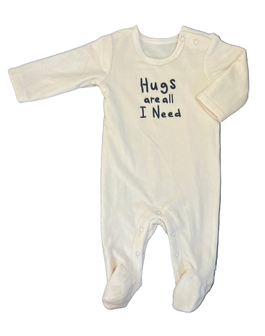 1-3M Hugs are all I need sleepsuit - Woolworths