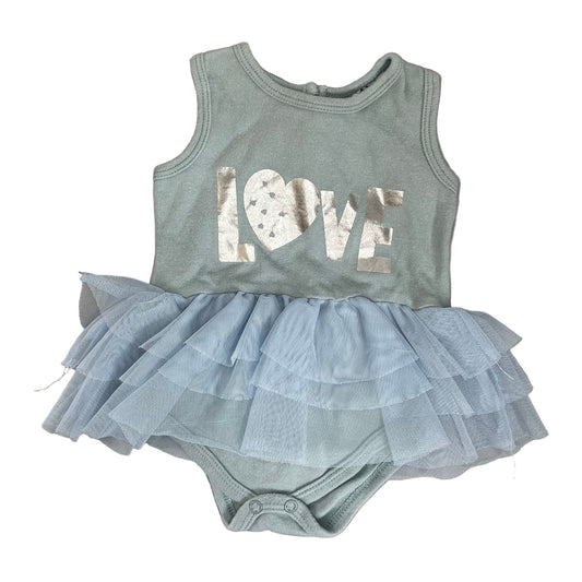 0-3m Love tulle vest - Real Baby