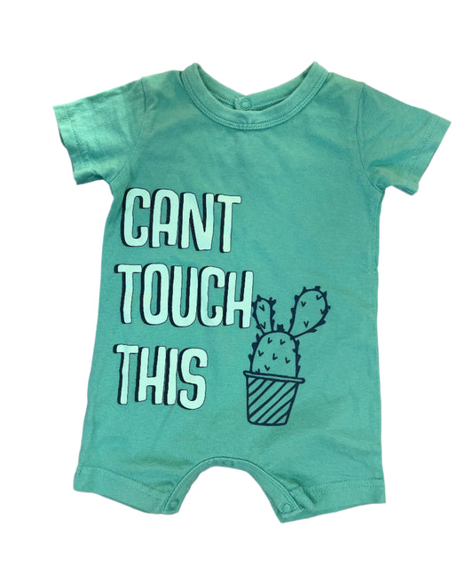 1-3M Cant touch this romper - Woolworths