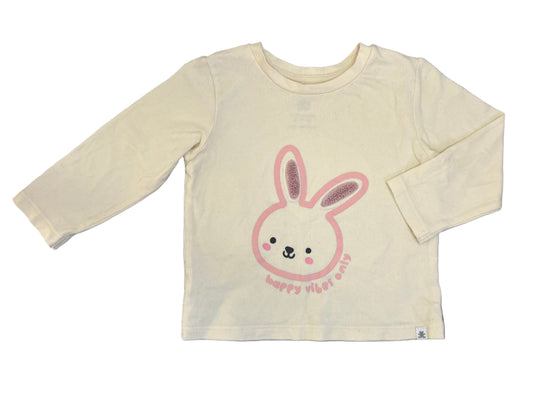 6-12M Happy vibes only long sleeve tee - Woolworths