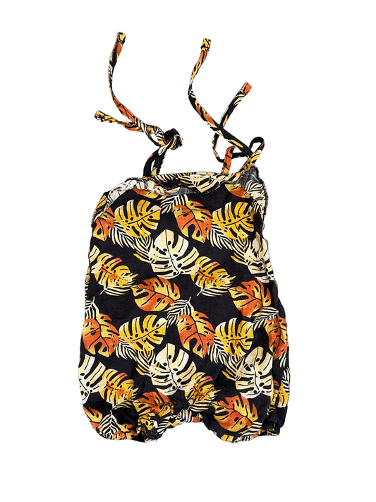 3-6M Leave print romper - Ackermans Baby