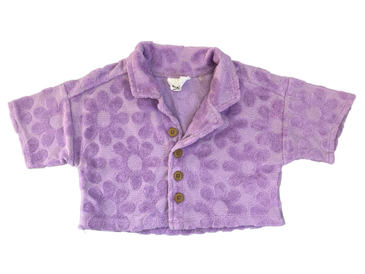 2Y Cropped Front Button Tee - Cotton On
