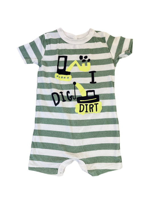 3-6M I dig dirt romper - Woolworths