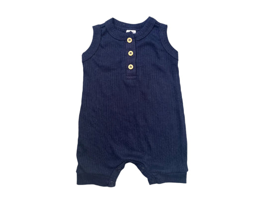Newborn Navy romper - Cuddlesome