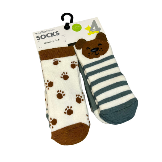 3-6M Socks - Woolworths