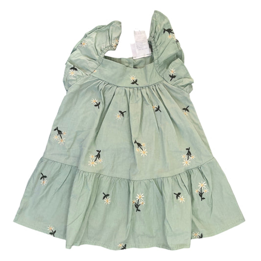 3-6M Embroidery flower dress - Chatterbox