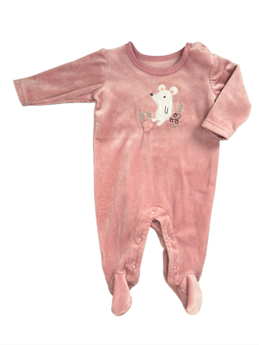 1-3M Mouse sleepsuit - Woolworths
