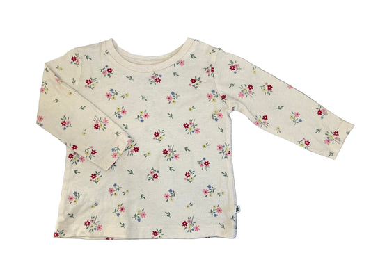 6-12M Floral long sleeve tee - Woolworths
