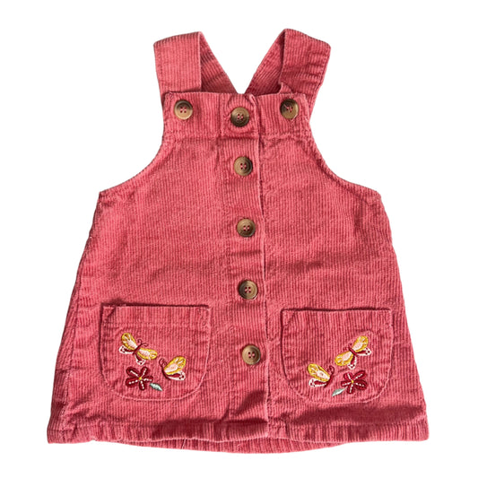 3-6M Front button pinafore - Ackermans Baby
