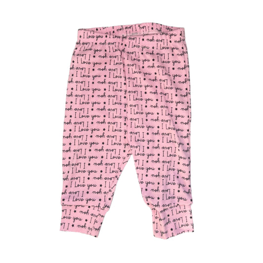 3-6M I Love you leggings - Cuddlesome