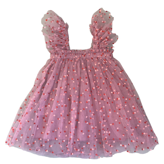 12-18m (Size 80) Polka dot tulle dress - Shein