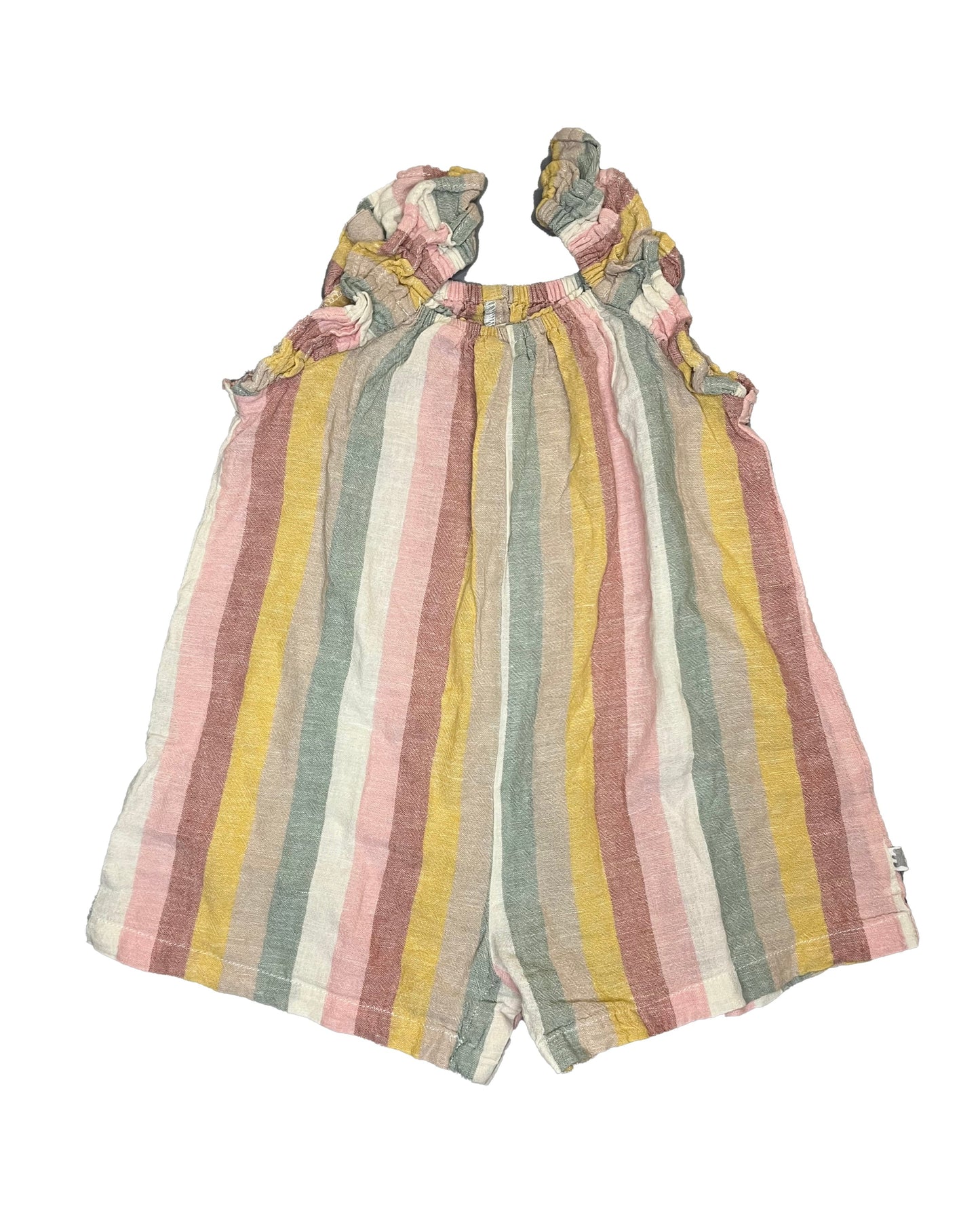 6-12M Striped romper - Woolworths