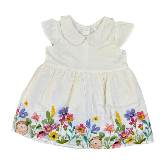 3-6M Collar dress - OneTwoThree