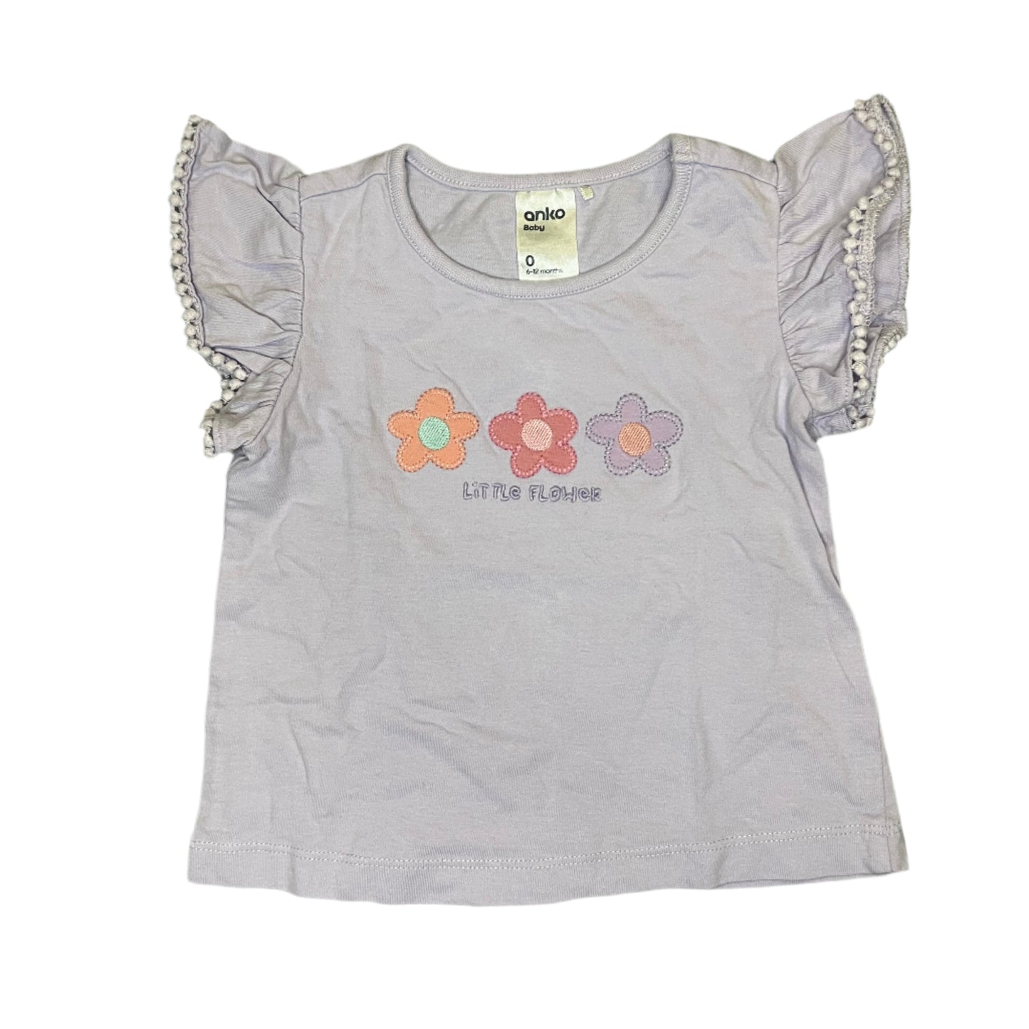 6-12M Little flower tee - Anko Baby