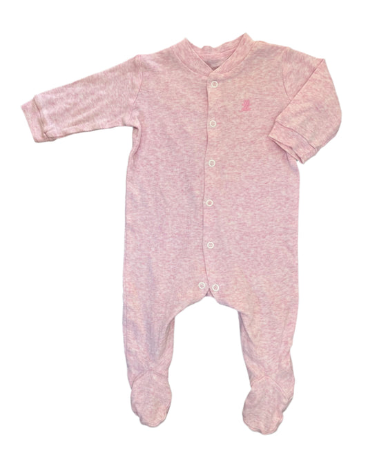 1-3M Pink sleepsuit - Woolworths