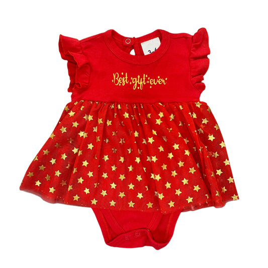 3-6M Best gift ever tule vest - Cuddlesome
