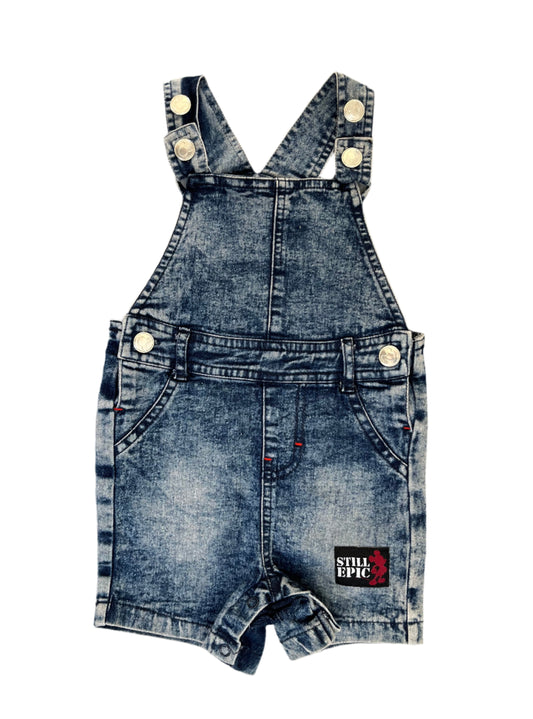 12-18M Still epic denim dungaree - Disnep Baby