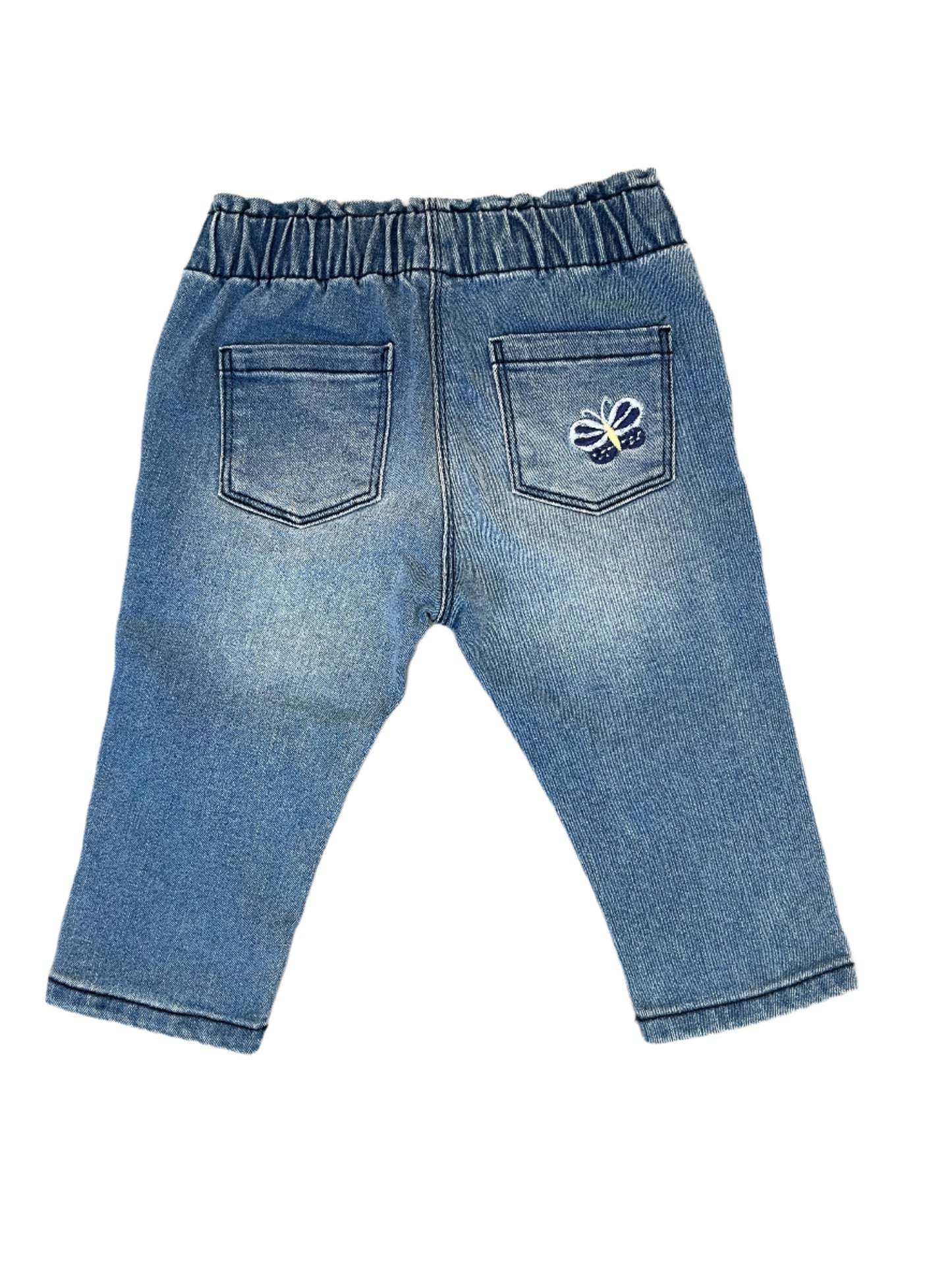 6-12M Embroidery Jeans - Woolworths
