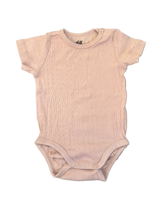 4-6M Organic cotton vest - H&M