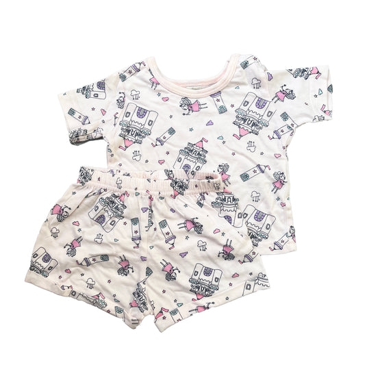 0-3M Fairy princess pajama set - Tiny tots