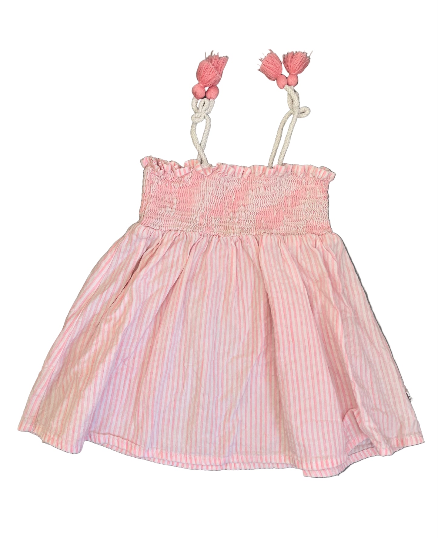 12-18M Pink stripe dress - Woolworths