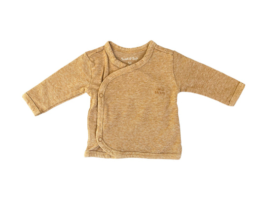 Newborn sweet dreams wrap long sleeve tee - Zeeman