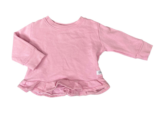 3-6M Pink Top - Ella & Jo