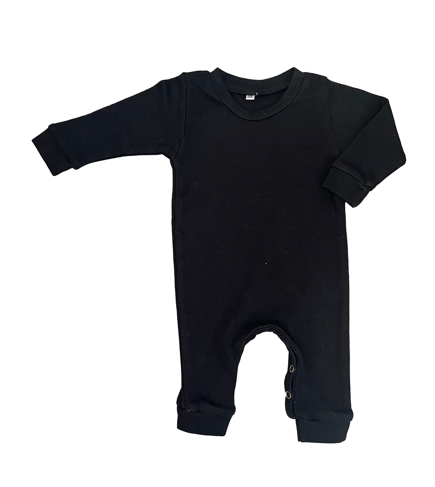 0-3M Sleepsuit in colour black