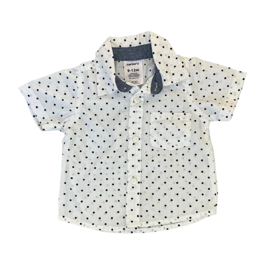 9-12M Polka dot shirt - carter's