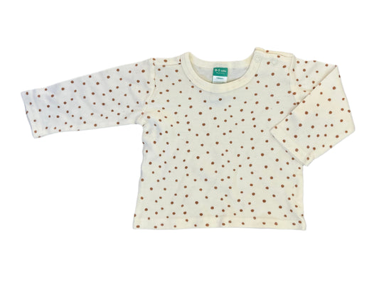0-3M Polka dot tee - Ackermans baby