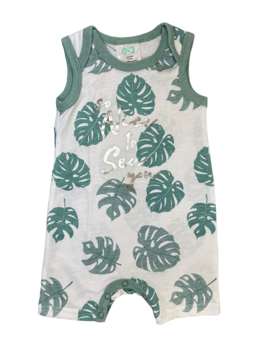 0-3M So nice to sea you romper - Cuddlesome