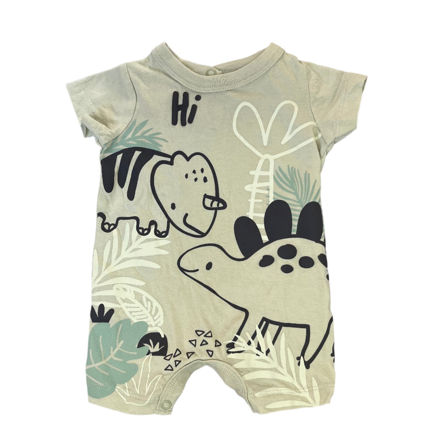 1-3M Dinosaur romper - Woolworths