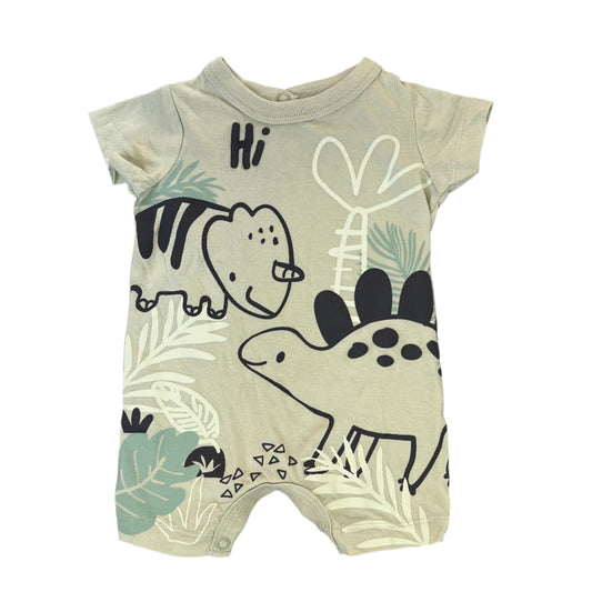 1-3M Dinosaur romper - Woolworths