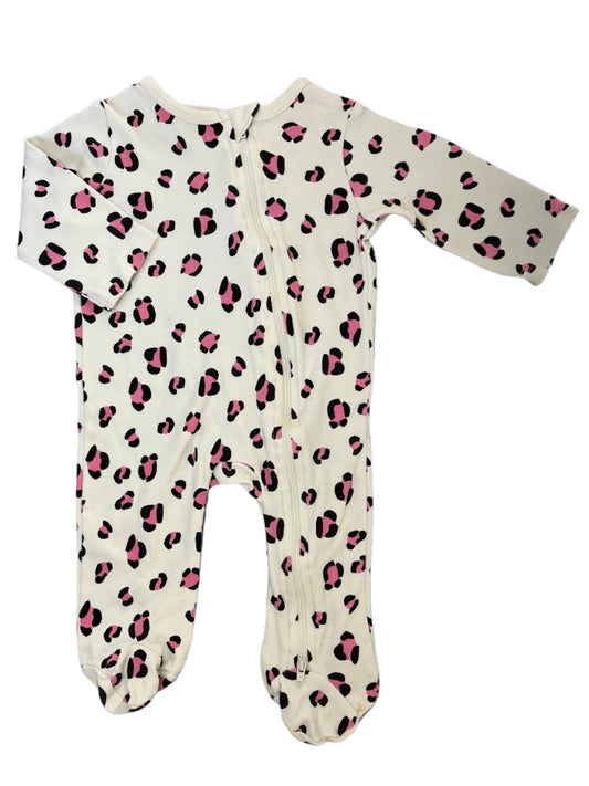 3-6M Animal printed babygrow - Tiny tots