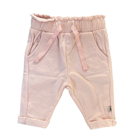 1-3M Drawstring light pink sweatpants - Woolworths