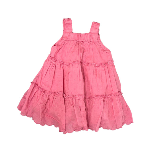 3-6M Pink Layer Dress - Woolworths