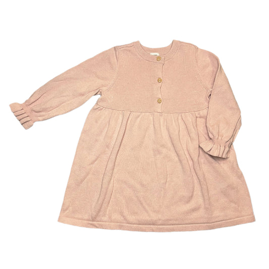 9-12M Light pink knit dress - H&M